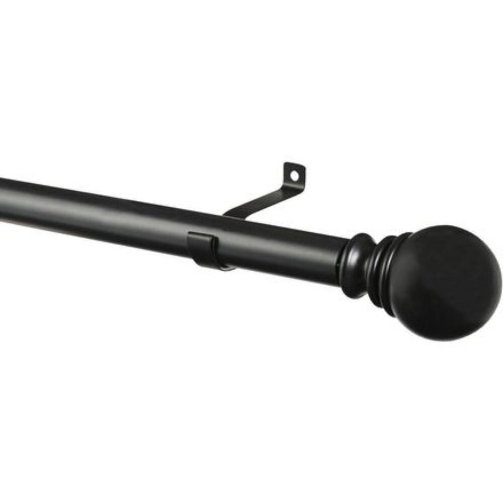 Layla Black Decorative Rod by Kenney